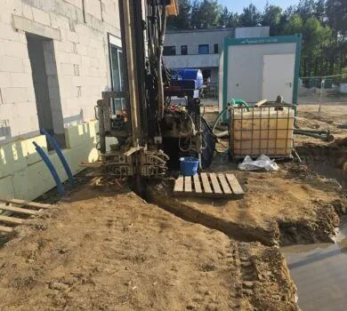 Budowa studni głębinowej w Łebie