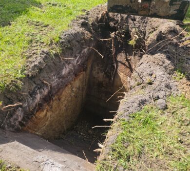 Wiercenie studni głębinowej w Kamieniu