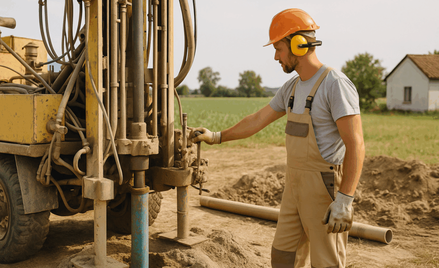 wiercenie studni głębinowych Strzegowo