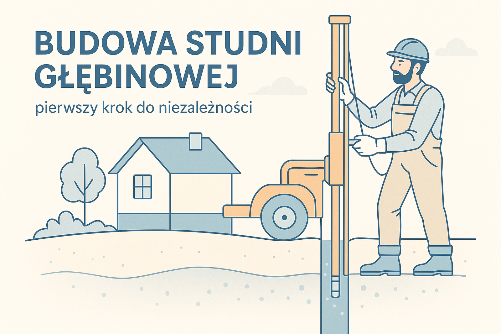 budowa studni głębinowej