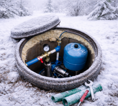 jak przygotować studnię na zimę