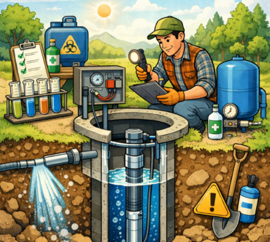 jak prawidłowo dbać o studnię głębinową