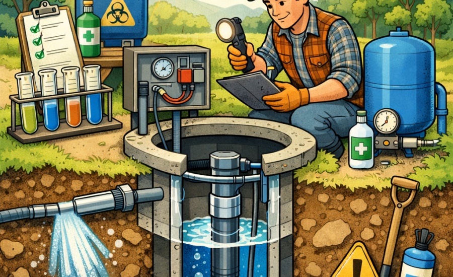 jak prawidłowo dbać o studnię głębinową