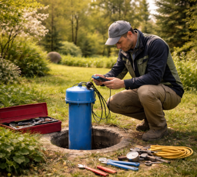 wiosenny przegląd studni głębinowej